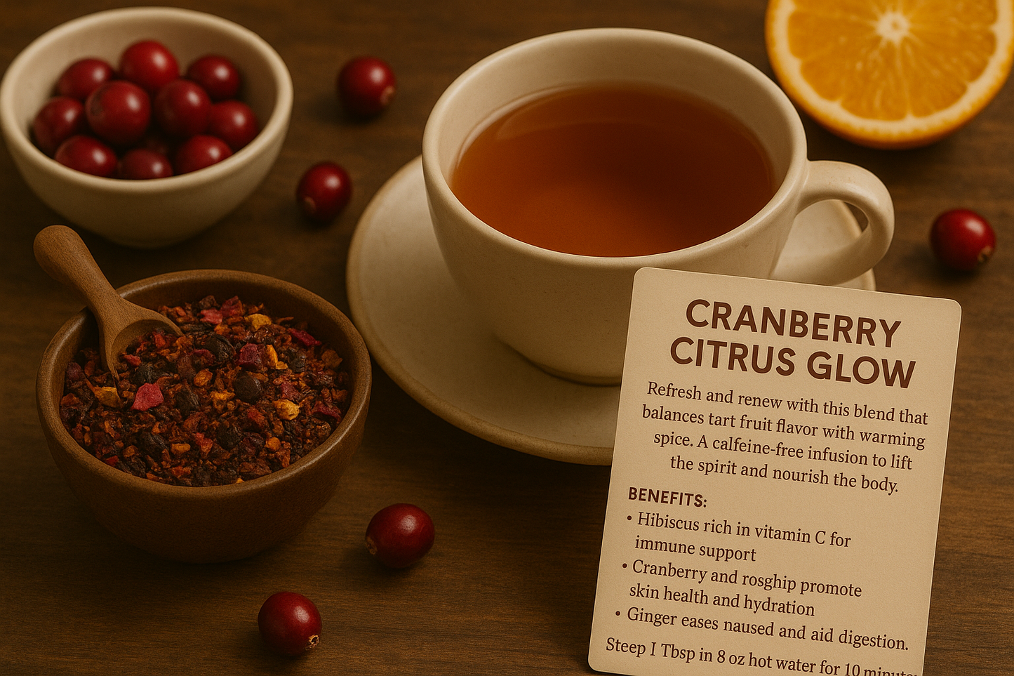 Cranberry Citrus Glow